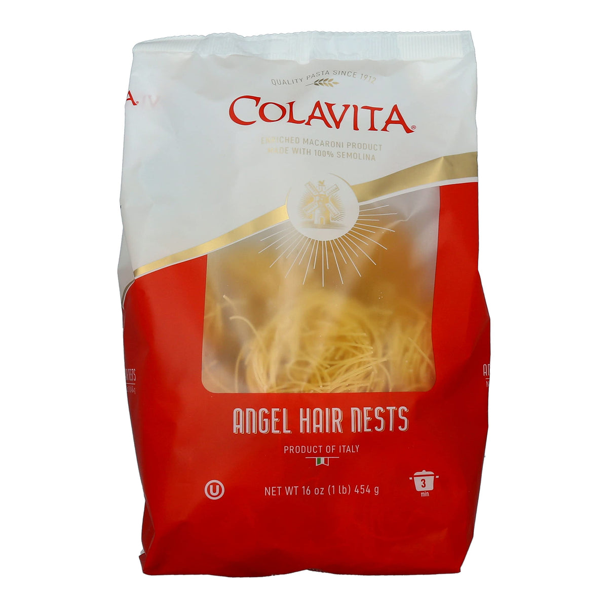Capellini Angel Hair Italian Pasta