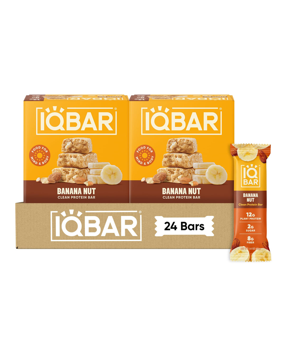 Plant Protein Bars Low-Carb High-Fiber Snack