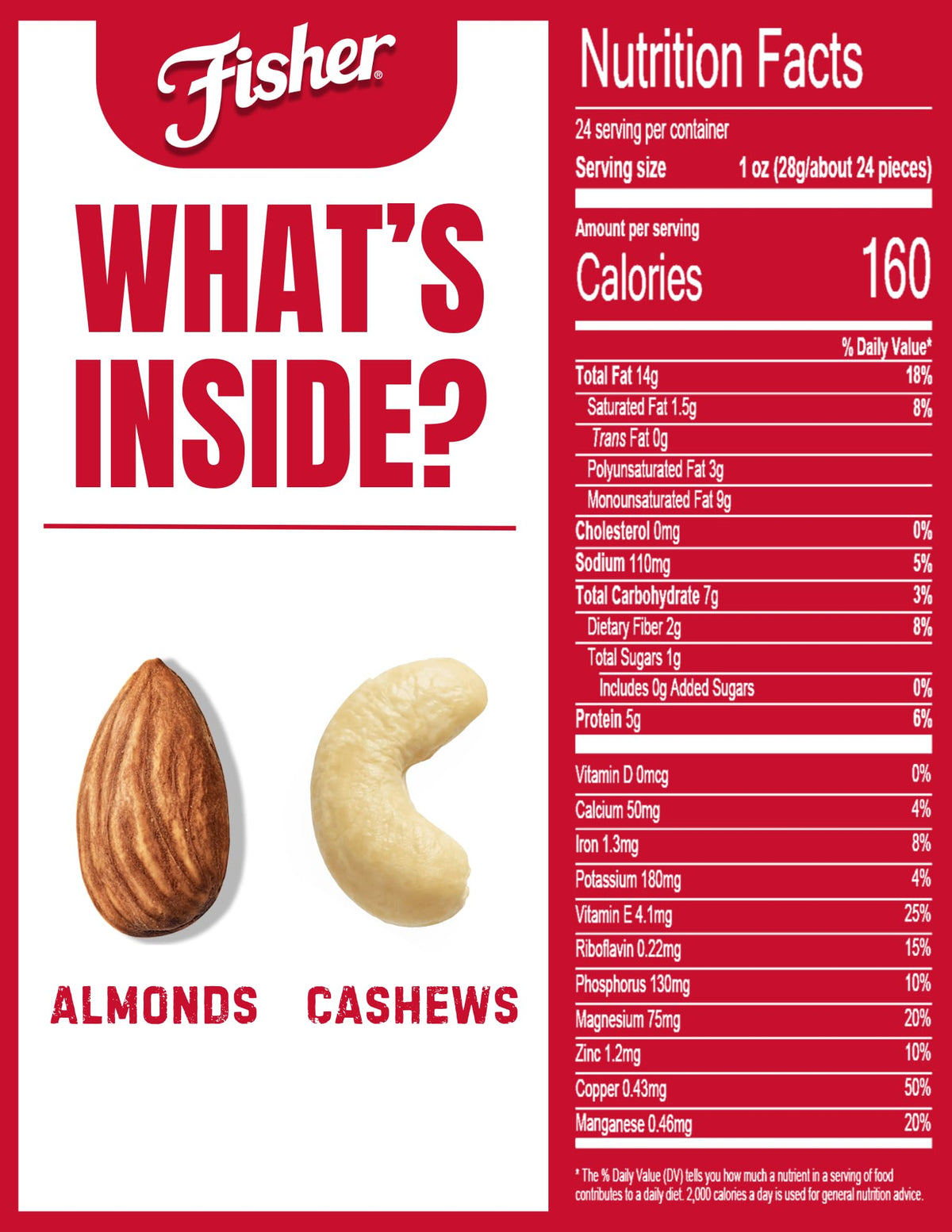 Fisher Snack Fisher Snack ORNF Nut Variety
