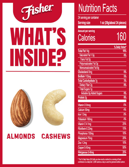 Fisher Snack Fisher Snack ORNF Nut Variety