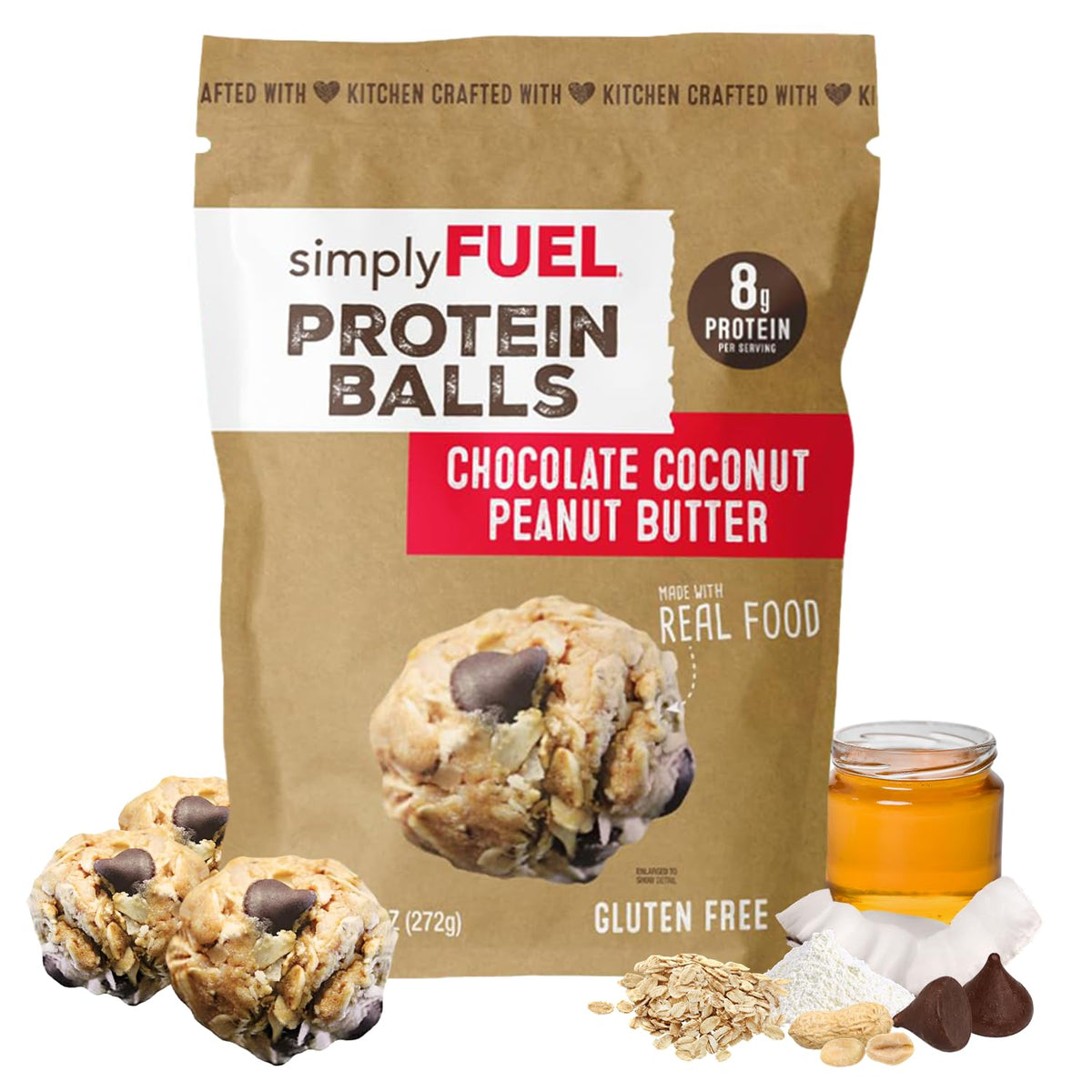 Whole-Food Protein Balls Variety Pack 8g Protein