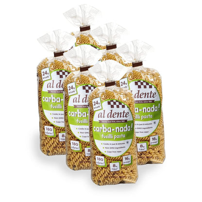 Low-Carb Fusilli Pasta, 12 Oz, Pack of 6