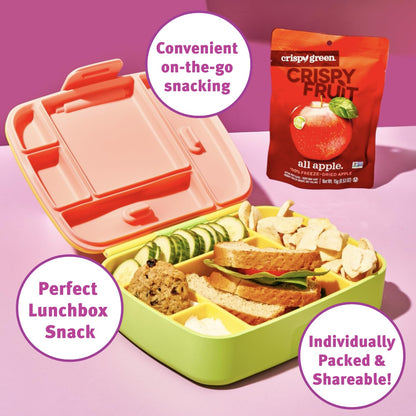 Crispy Green Natural Freeze-Dried Fruit, Single-Serve