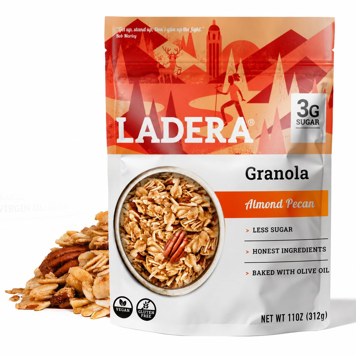 Vanilla Almond Butter Granola Grain-Free Keto