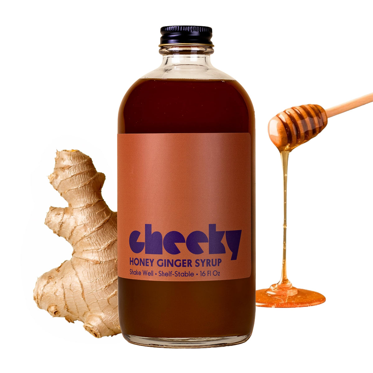 Habanero Hot Honey Syrup Sweet and Spicy 16 Oz