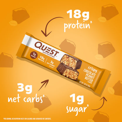 Chocolate Peanut Butter Protein Bar 18g Protein