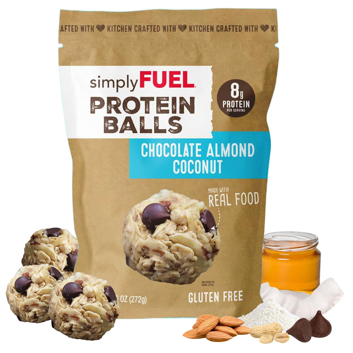 Whole-Food Protein Balls Variety Pack 8g Protein