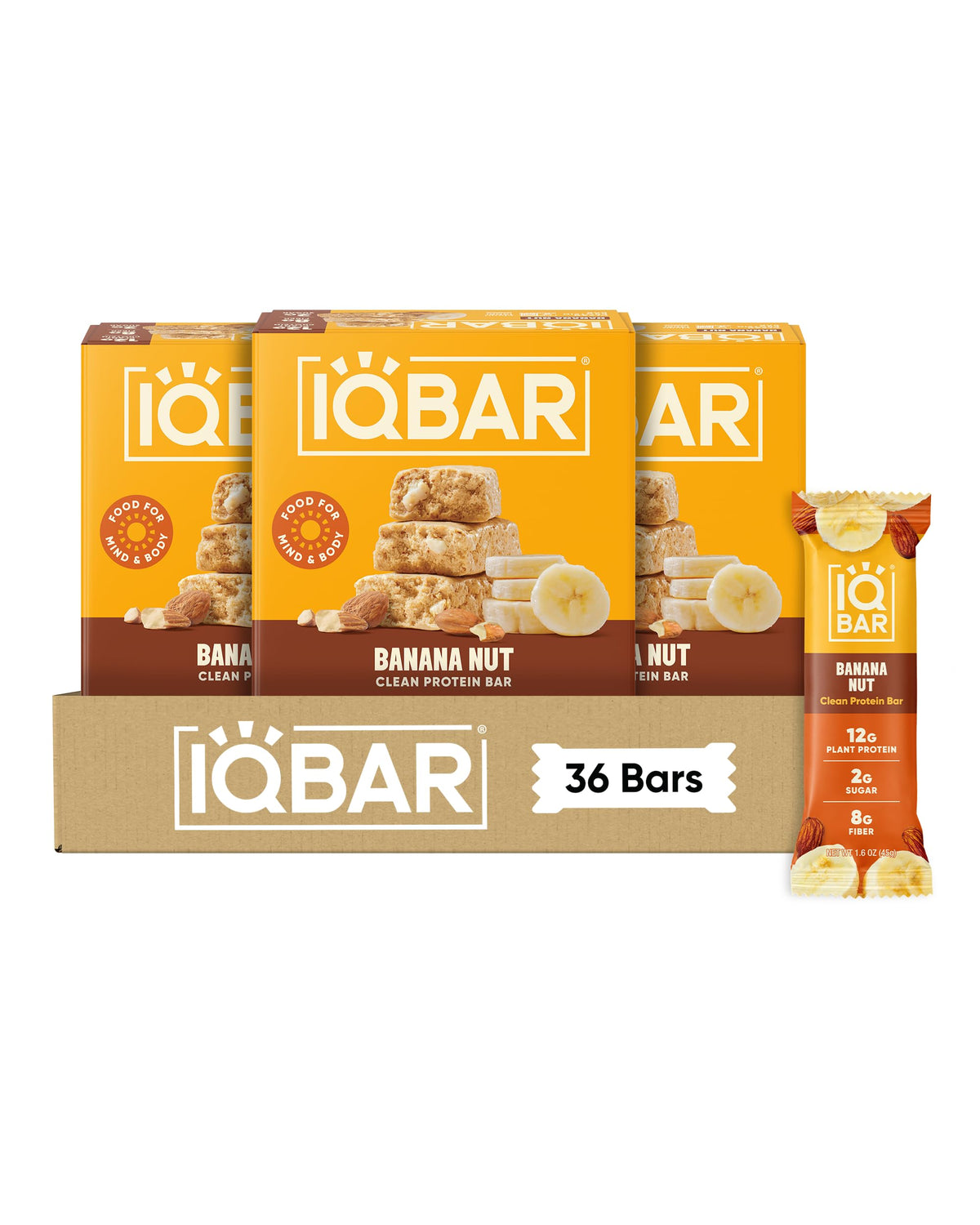 Plant Protein Bars Low-Carb High-Fiber Snack