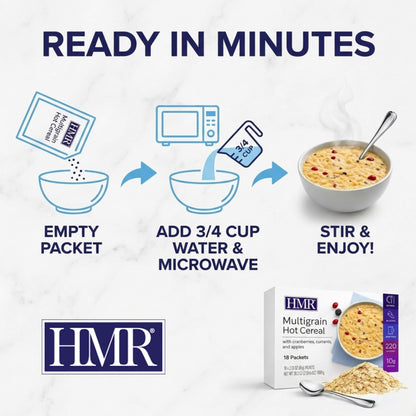 Multigrain Hot Cereal 10g Protein 18-Pack