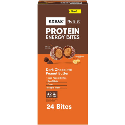 Protein Energy Bites Dark Chocolate Peanut Butter