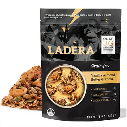 Vanilla Almond Butter Granola Grain-Free Keto