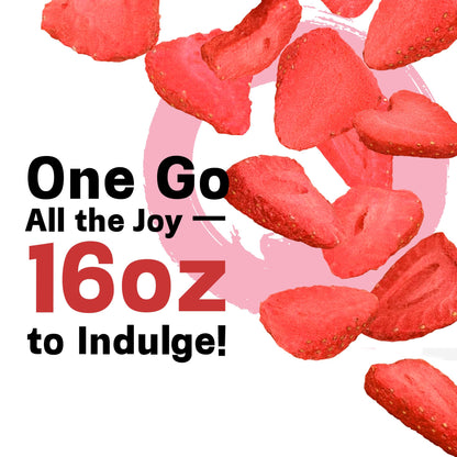 Freeze-Dried Strawberries Crispy Fruit Snack