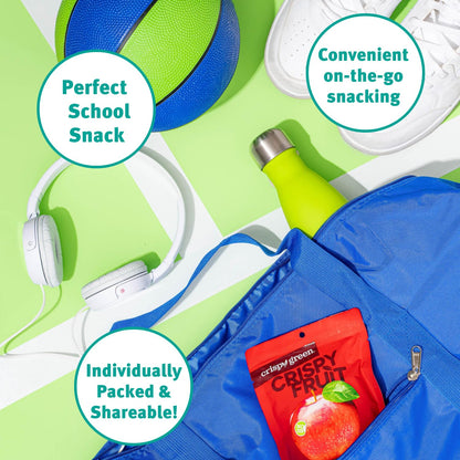 Crispy Green Natural Freeze-Dried Fruit, Single-Serve