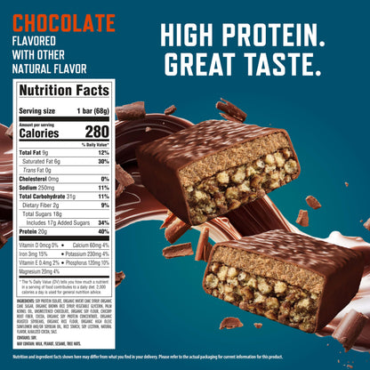 Vanilla Almond Protein Bars 20g Plant Protein