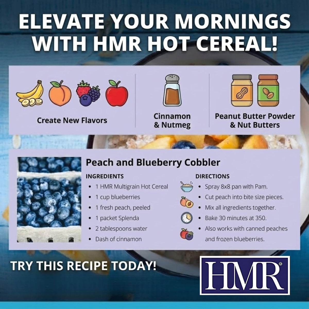 Multigrain Hot Cereal 10g Protein 18-Pack