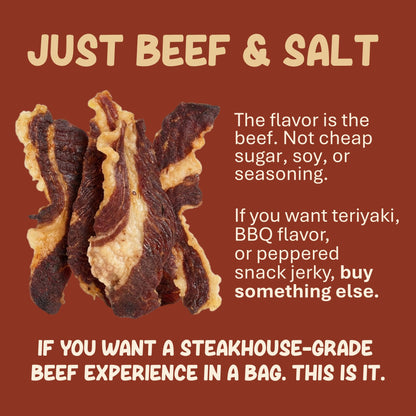 Beef Brisket Slabs Grass-Fed High-Protein Snack