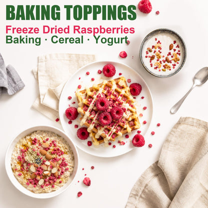 Freeze-Dried Raspberries Crispy Fruit Snack