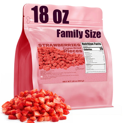 Freeze-Dried Strawberries Crispy Fruit Snack