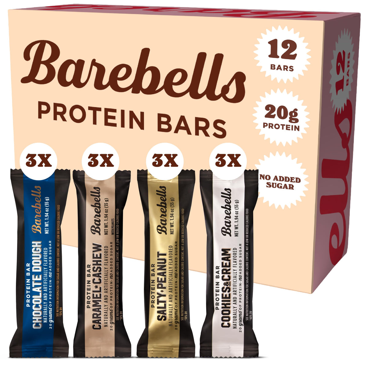 Chocolate Protein Bars High-Protein On-the-Go Snack