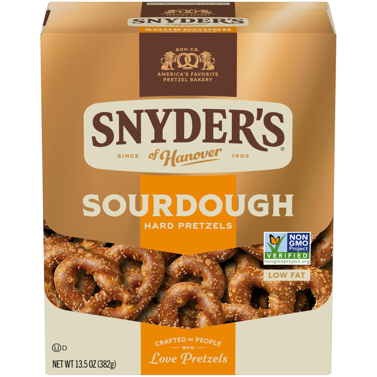 Sourdough Hard Pretzels Classic Crunch 12-Pack