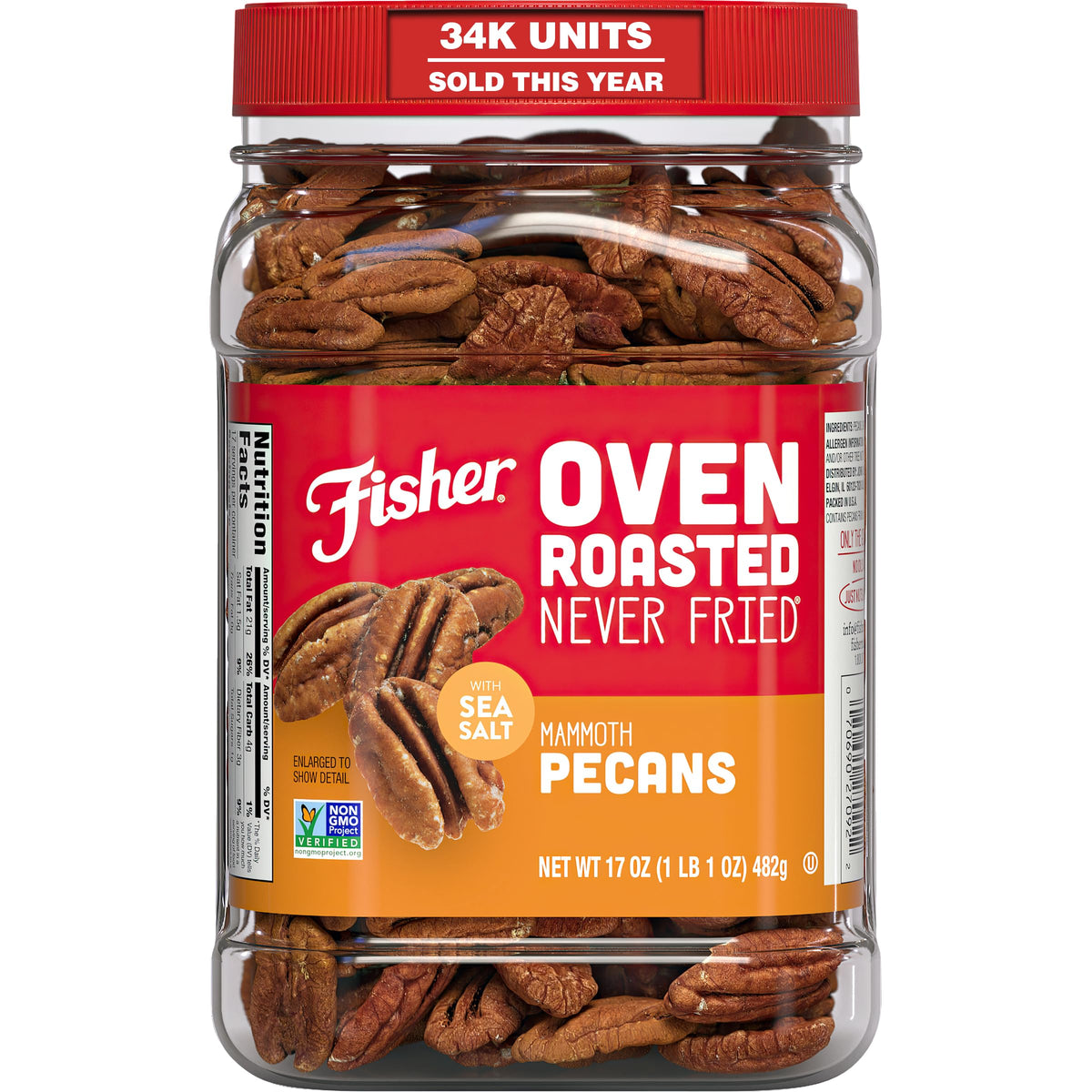 Fisher Snack Fisher Snack ORNF Nut Variety