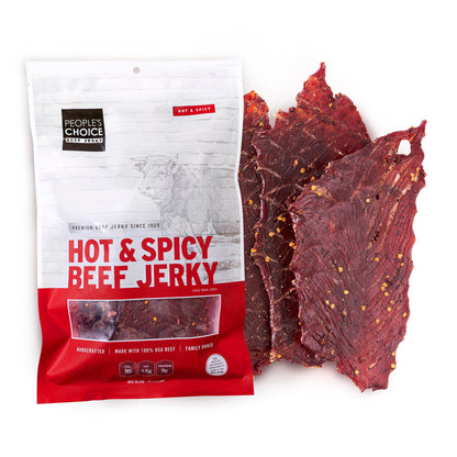 Hot and Spicy Beef Jerky Bold Premium Snack