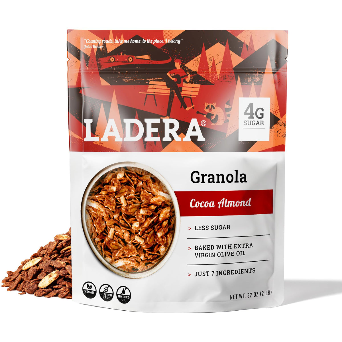 Vanilla Almond Butter Granola Grain-Free Keto
