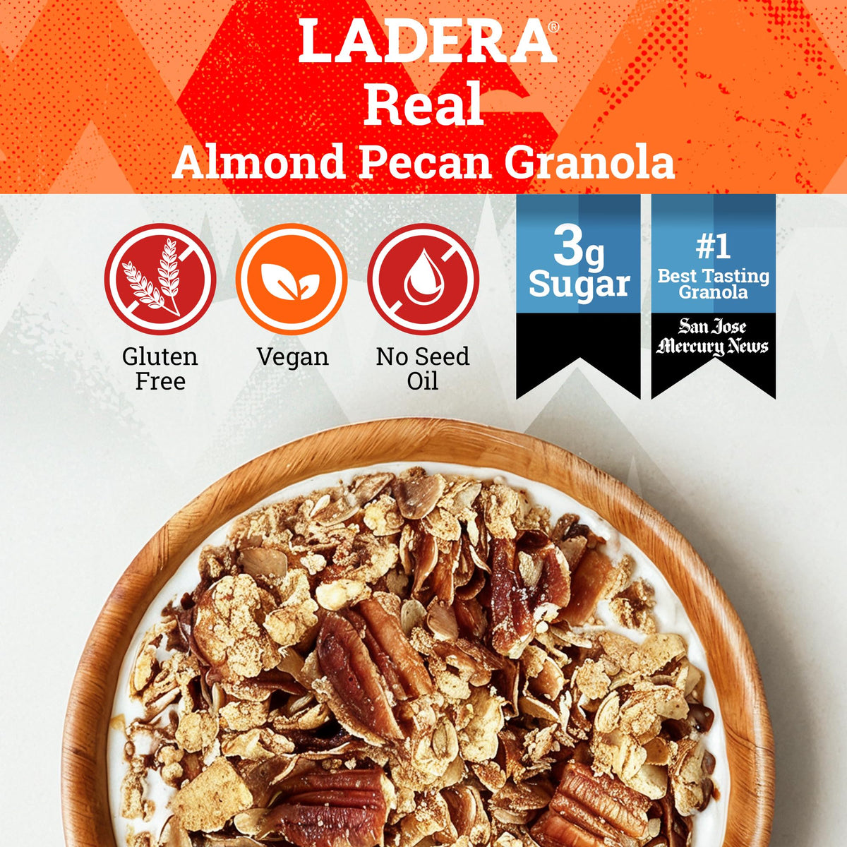 Vanilla Almond Butter Granola Grain-Free Keto