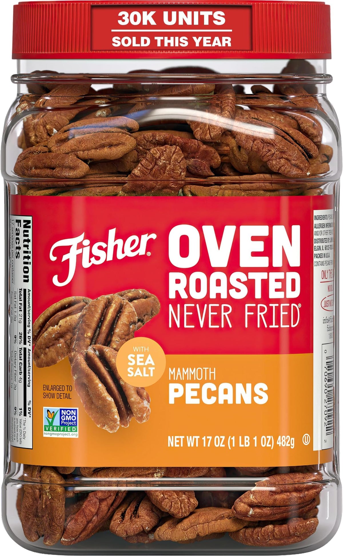 Fisher Snack Fisher Snack ORNF Nut Variety