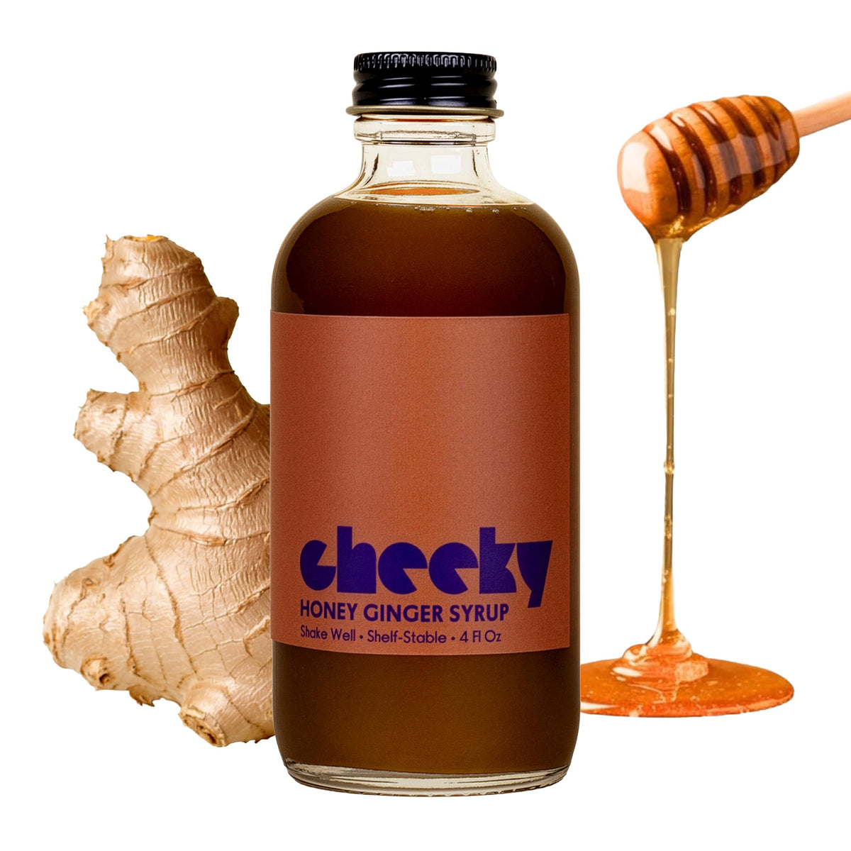 Habanero Hot Honey Syrup Sweet and Spicy 16 Oz