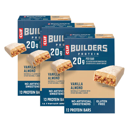 Vanilla Almond Protein Bars 20g Plant Protein