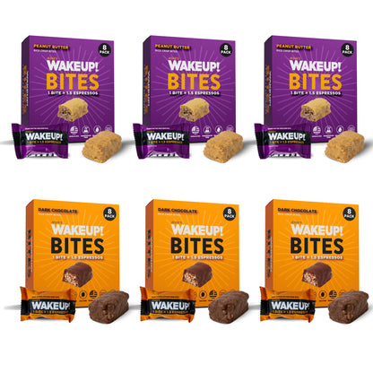 Caffeinated Energy Bars and Bites