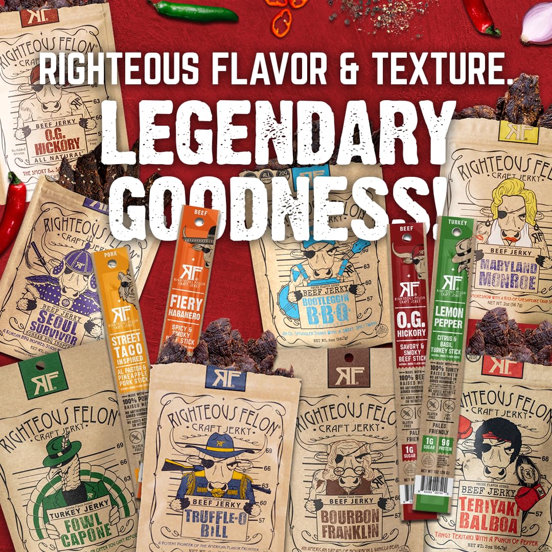 Beef Jerky High Protein Gluten-Free Snack