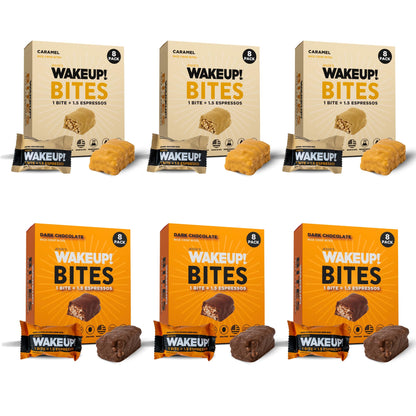 Caffeinated Energy Bars and Bites