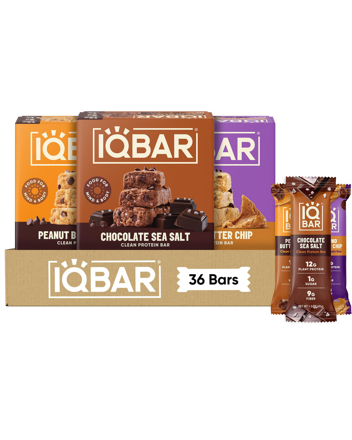 Plant Protein Bars Low-Carb High-Fiber Snack