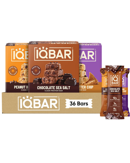 Plant Protein Bars Low-Carb High-Fiber Snack