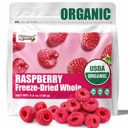 Freeze-Dried Raspberries Crispy Fruit Snack