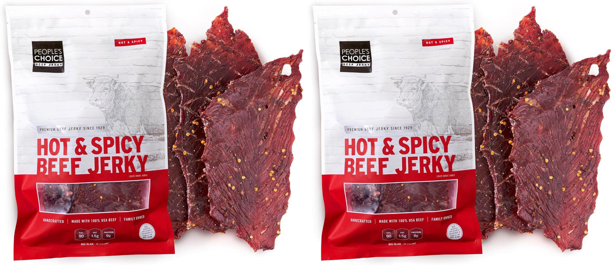 Hot and Spicy Beef Jerky Bold Premium Snack