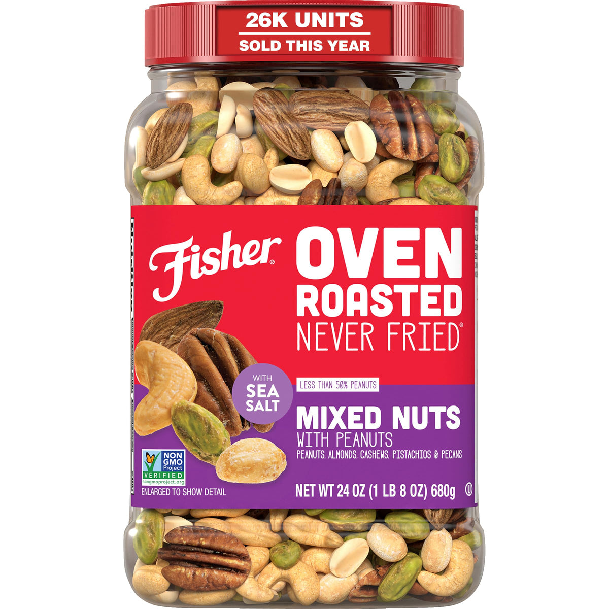 Fisher Snack Fisher Snack ORNF Nut Variety