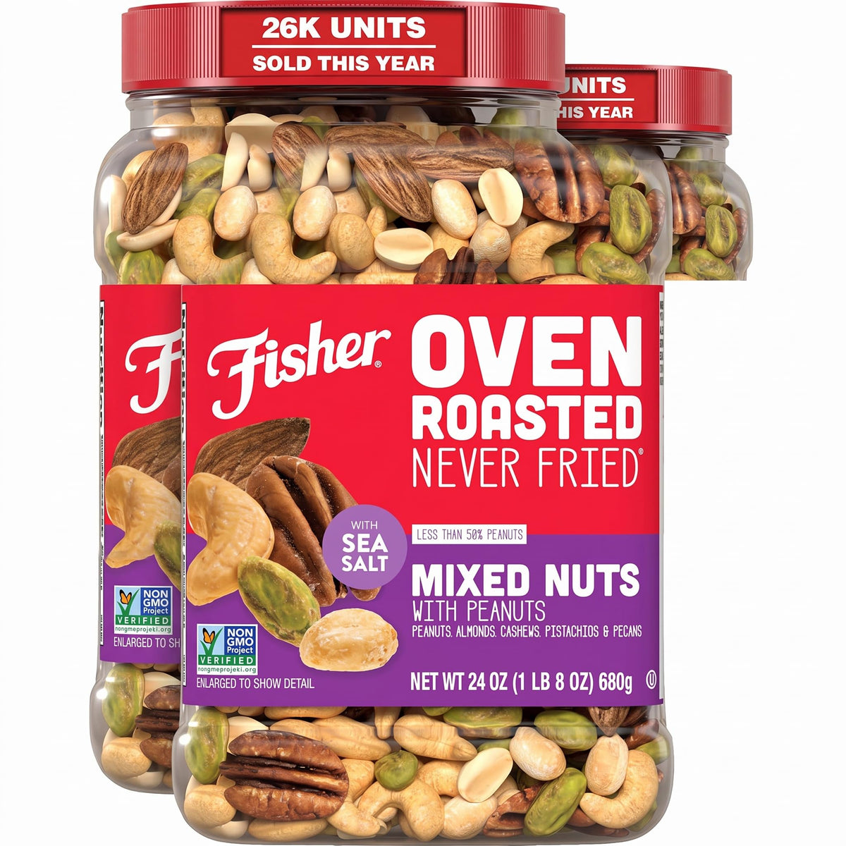 Fisher Snack Fisher Snack ORNF Nut Variety