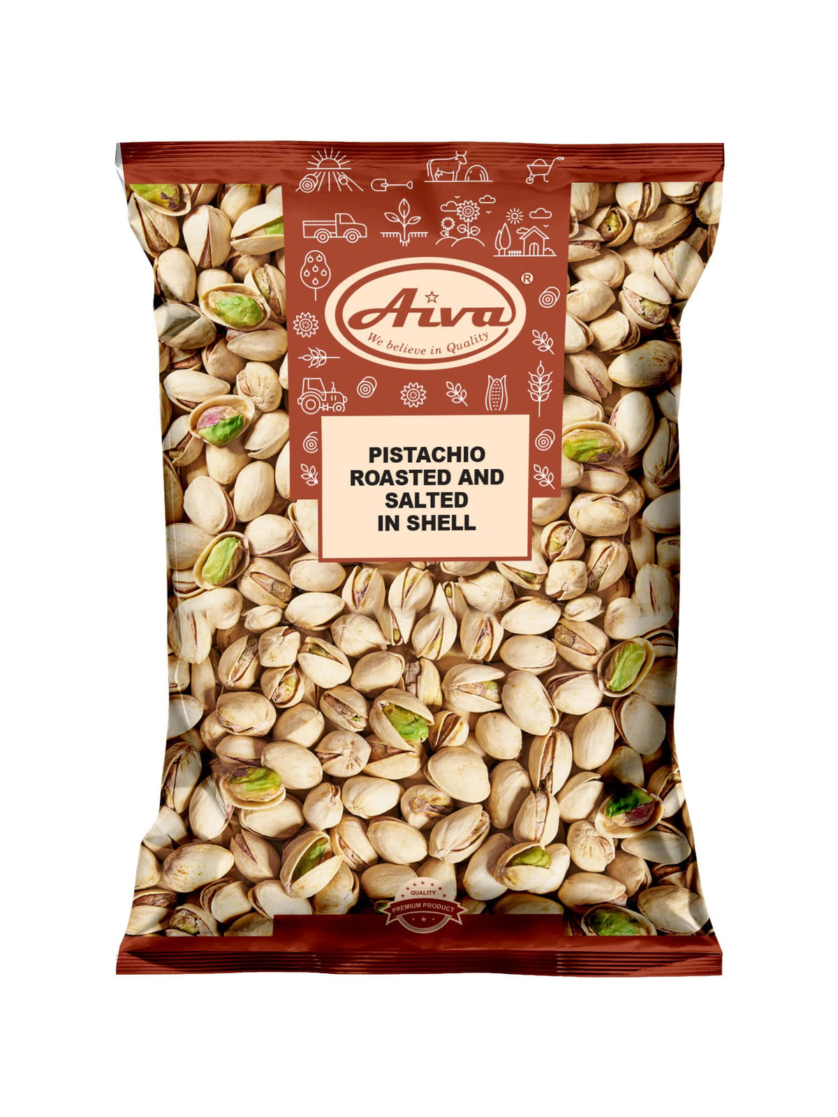 Roasted Salted Pistachios in Shell Crunchy Snack