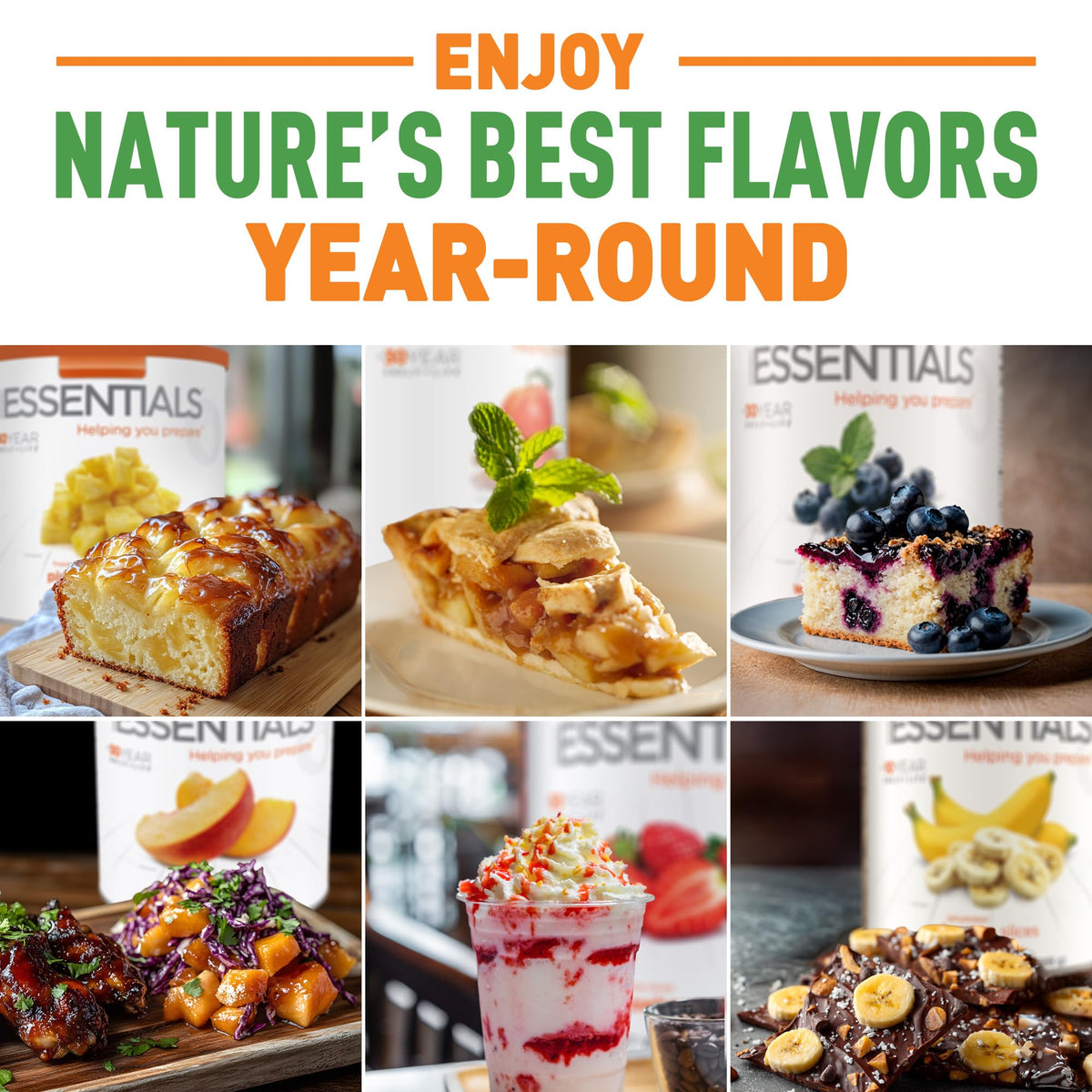 Freeze-Dried Fruit Variety Kit 119 Servings