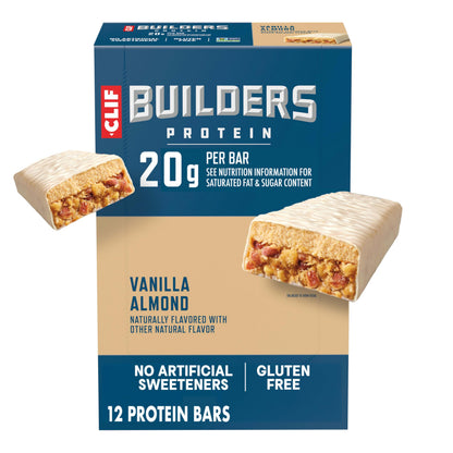 Vanilla Almond Protein Bars 20g Plant Protein