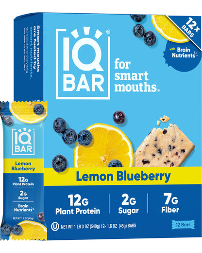 Plant Protein Bars Low-Carb High-Fiber Snack