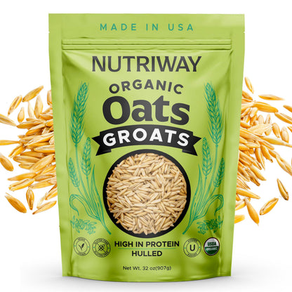 Organic Oat Groats High-Protein Whole Grain Oats