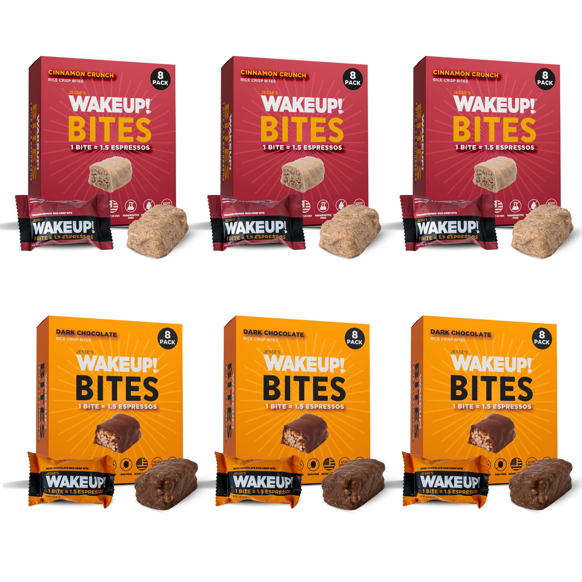 Caffeinated Energy Bars and Bites