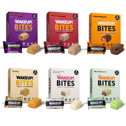 Caffeinated Energy Bars and Bites