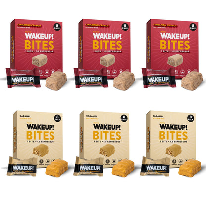 Caffeinated Energy Bars and Bites