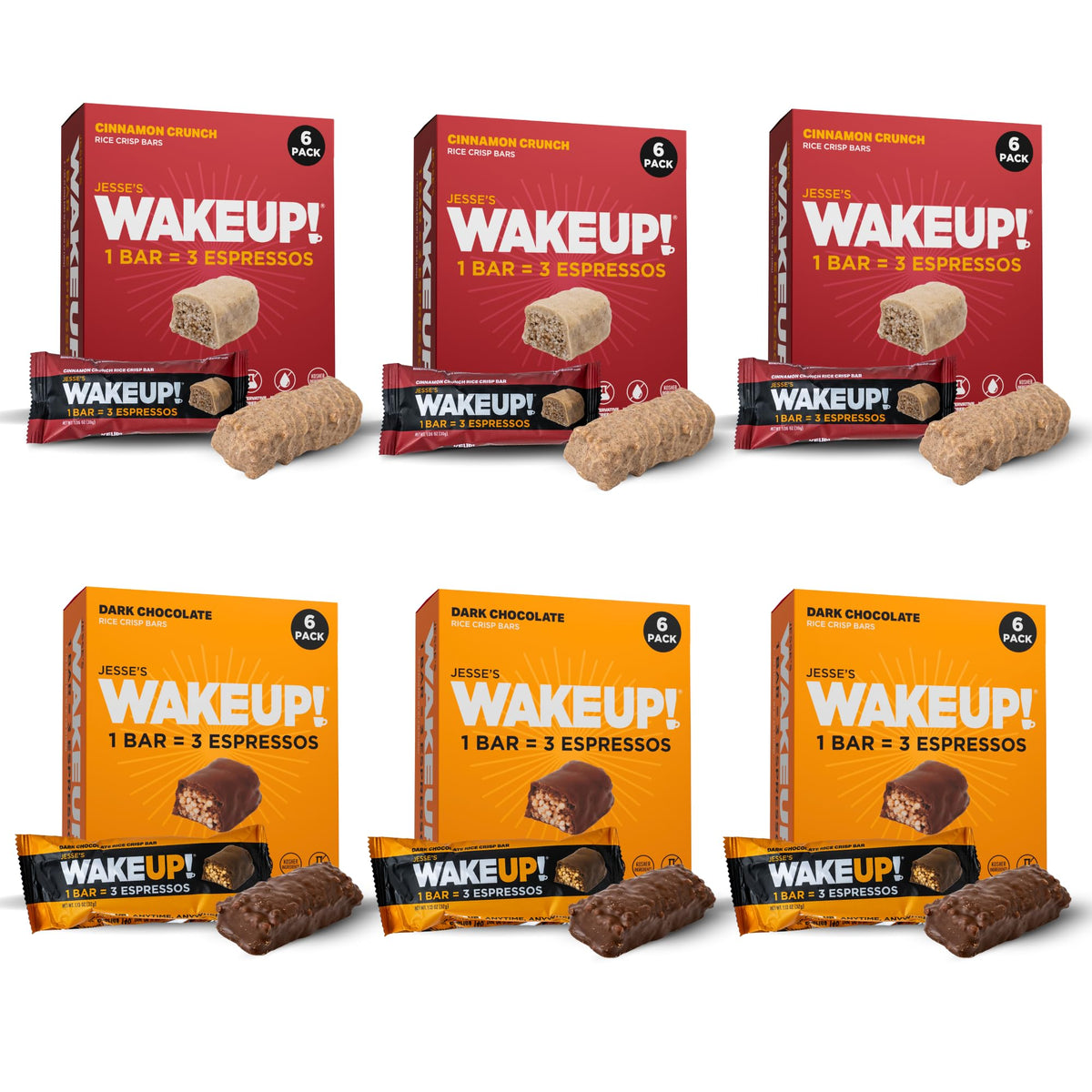 Caffeinated Energy Bars and Bites