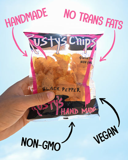 Handmade Potato Chips Seed Oil Free and Non-GMO